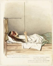 Maria Domenica Lazzari (Lazzeri), a girl with stigmata on her hands, c1840. Creator: Louis Gaston Adrien de Segur.