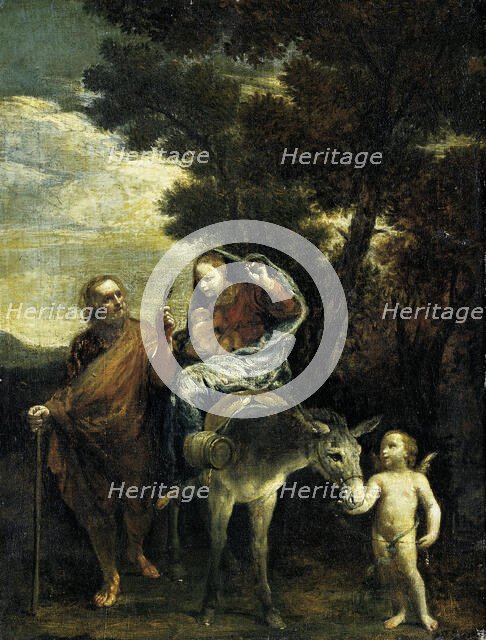 The Flight into Egypt, c1710-1725. Creator: Giuseppe Maria Crespi.