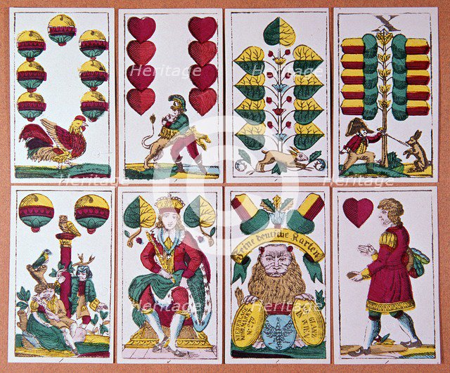 Austrian Fortune-Telling Cards. Artist: Unknown