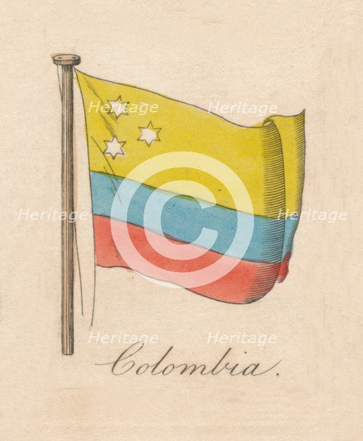 'Columbia', 1838. Artist: Unknown.