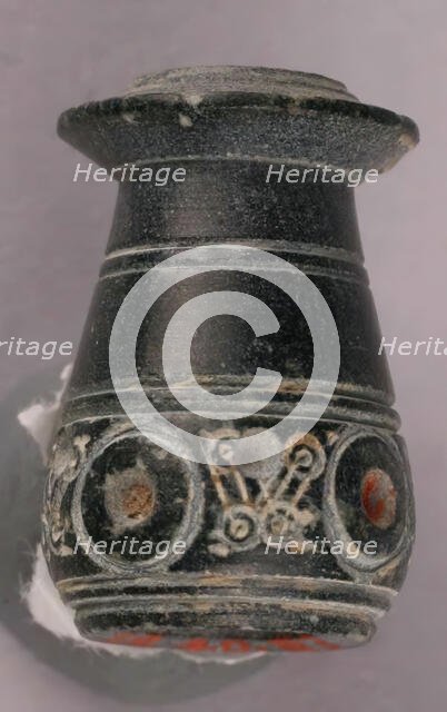 Button or Bead, Iran, 8th-10th century. Creator: Unknown.