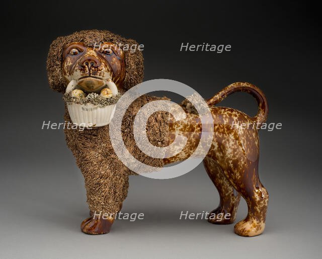 Standing Poodle, 1847/58. Creator: Lyman Fenton & Co.