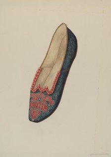 Evening Slipper, c. 1937. Creator: William Kieckhofel.