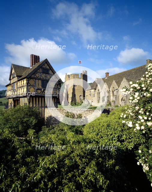 Stokesay Castle, c1990-2010. Artist: Unknown.