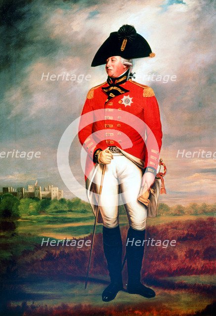 George III, King of England, c1800. Artist: Sir William Beechey