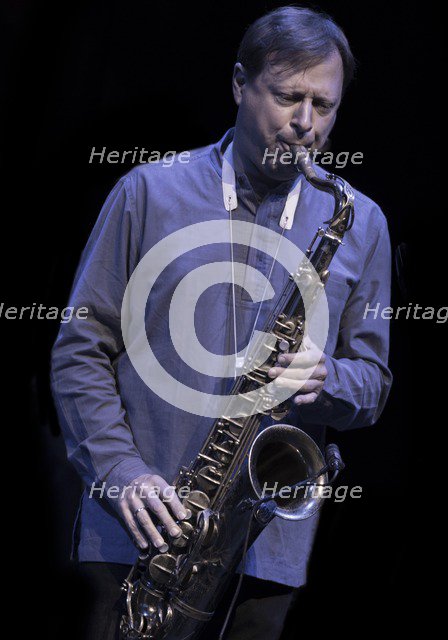 Chris Potter, 2017. Artist: Alan John Ainsworth.