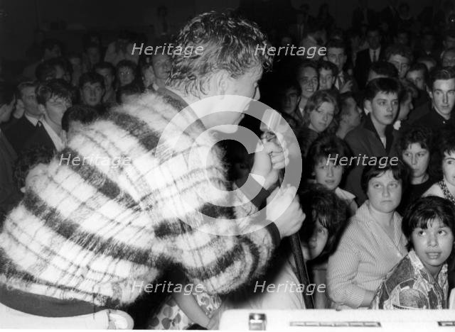 Gene Vincent, Rex Ballroom, Cambridge, 1961. Creator: Brian Foskett.