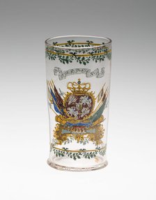 Beaker, Saxony, 19th century. Creator: Unknown.