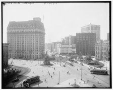 Campus Martius, Detroit, Mich., between 1910 and 1915. Creator: Unknown.