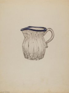 Small Pitcher, c. 1938. Creator: John Dana.