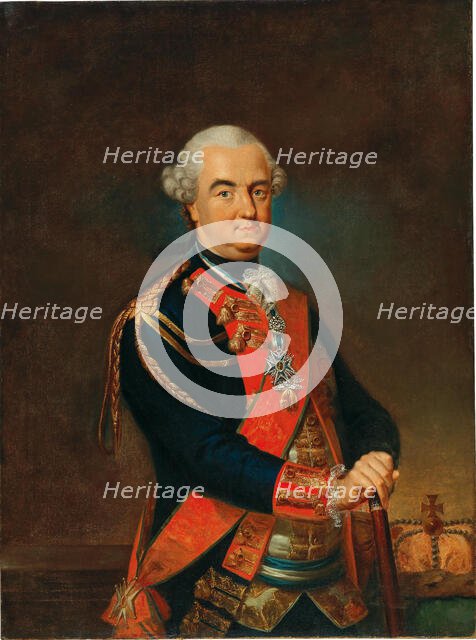 Portrait of Charles Theodore, Elector of Bavaria, Count Palatine of the Rhine, 2nd Half 18th cen. Creator: Brandt, Heinrich Carl (1724-1787).