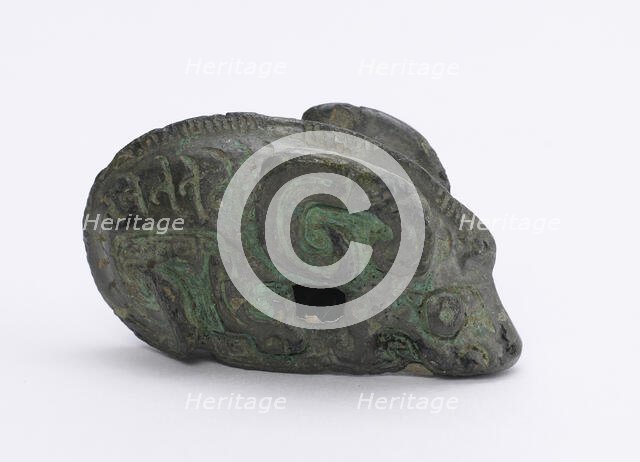 Ornament, Shang dynasty, ca. 1600-1050 BCE. Creator: Unknown.