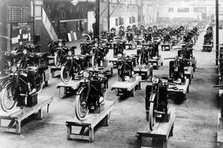 ABC motorbike factory, 1921. Artist: Unknown