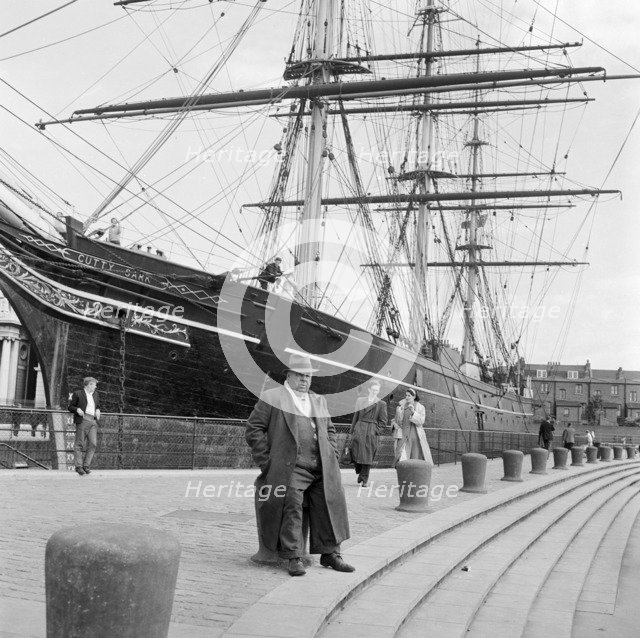 The 'Cutty Sark', Greenwich, Greater London, 1955-1965. Artist: John Gay