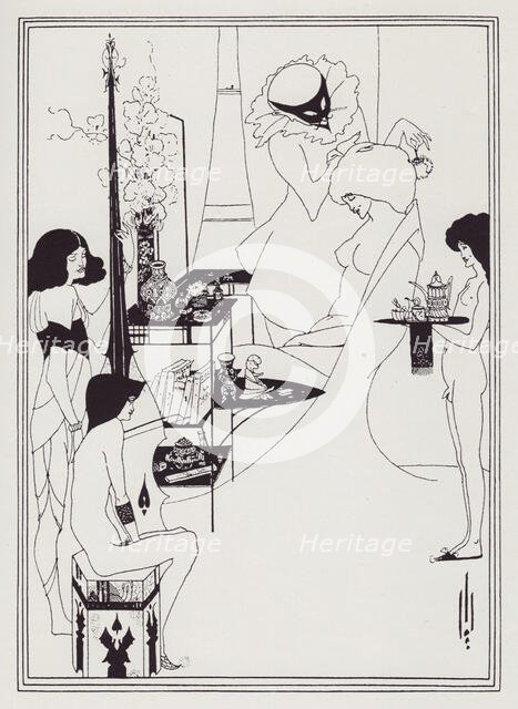 The Toilette of Salome, I, 1893. Creator: Aubrey Beardsley.