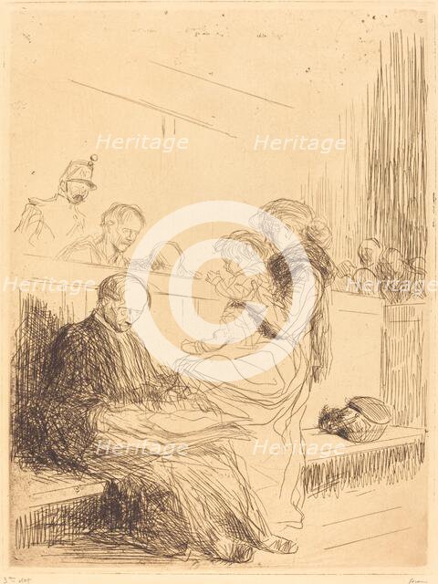 The Prisoner and the Child, 1909. Creator: Jean Louis Forain.