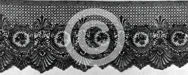 Flounce, France, 1870s/80s. Creator: Unknown.