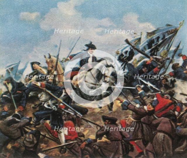 Battle at Turin, 1706, (1936). Creator: Unknown.