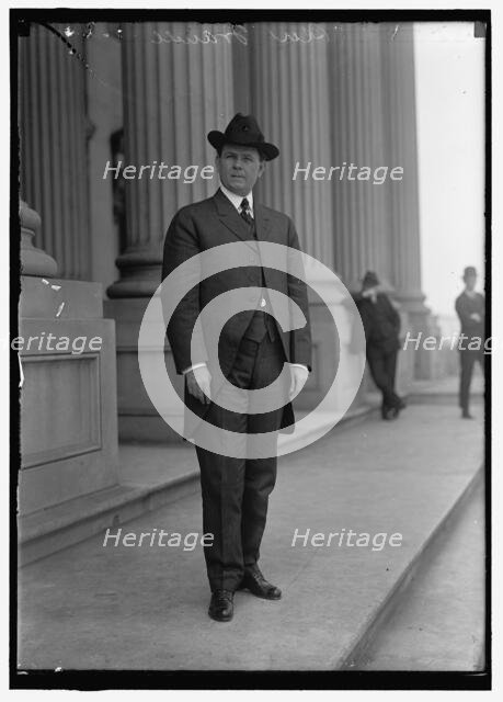 Senator Park Trammell, between 1914 and 1918. Creator: Harris & Ewing.