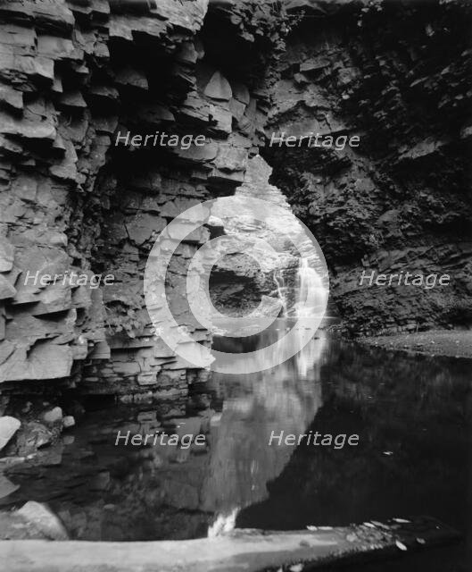 Falls in Nay Aug Glen, Scranton, Pa., c1900. Creator: Unknown.
