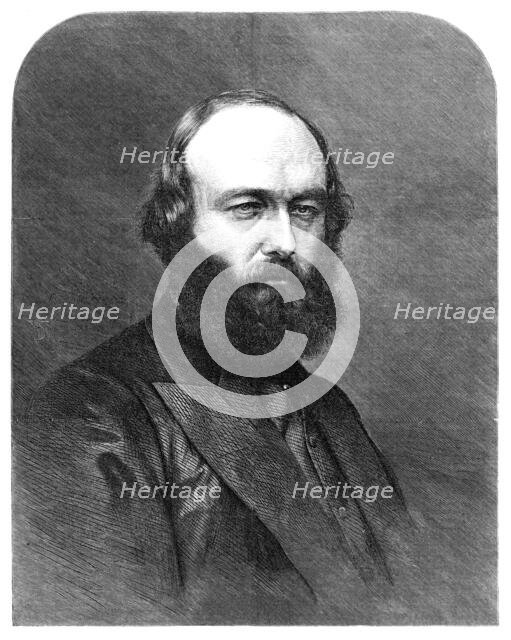 The Marquis of Salisbury, Chancellor of the University of Oxford, 1870. Creator: Unknown.