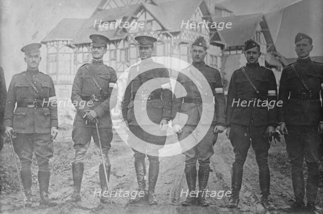 General C.D. Rhoades at Spa, 1918 or 1919. Creator: Bain News Service.