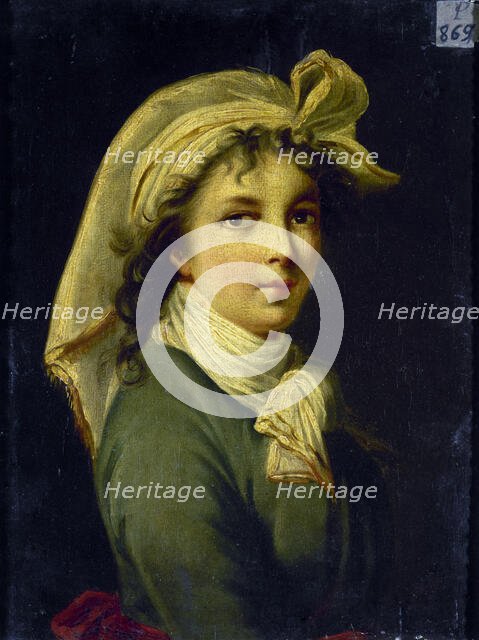 Autoportrait de Madame Vigée-Lebrun (1755-1842), . Creator: Unknown.