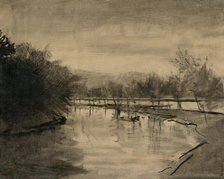 The Poprad near Strázky, 1910. Creator: Ladislav Mednyanszky.