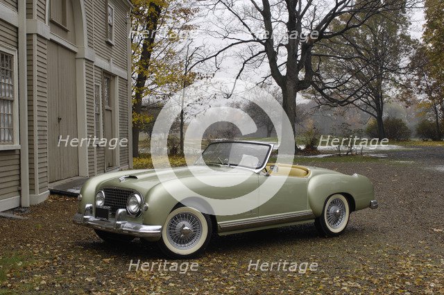 Nash Healey 1953. Artist: Simon Clay.