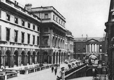 The Eastern wing of Somerset House, London, 1926-1927.Artist: McLeish