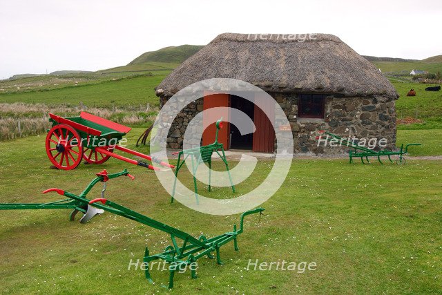 Museum of Island Life, Kilmuir, Isle of Skye, Highland, Scotland.