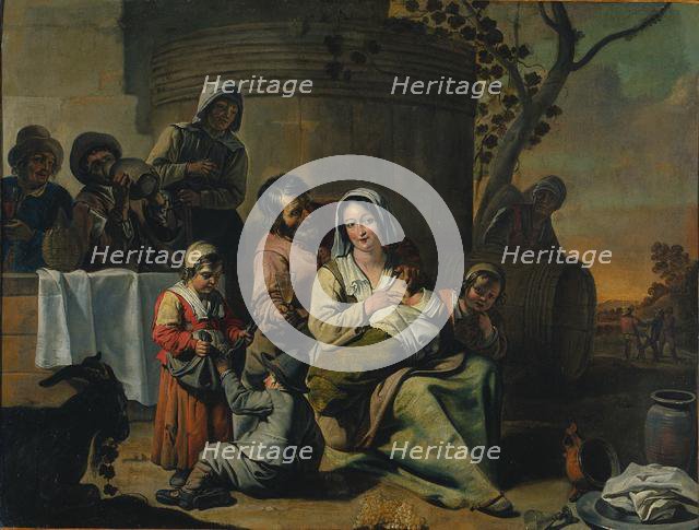 Vintage Scene, 1650s. Creator: Le Nain (French), circle of.