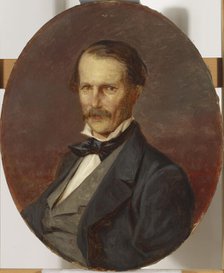 Portrait of the Painter Magnus von Wright, 1867. Creator: Erik Johan Lofgren.