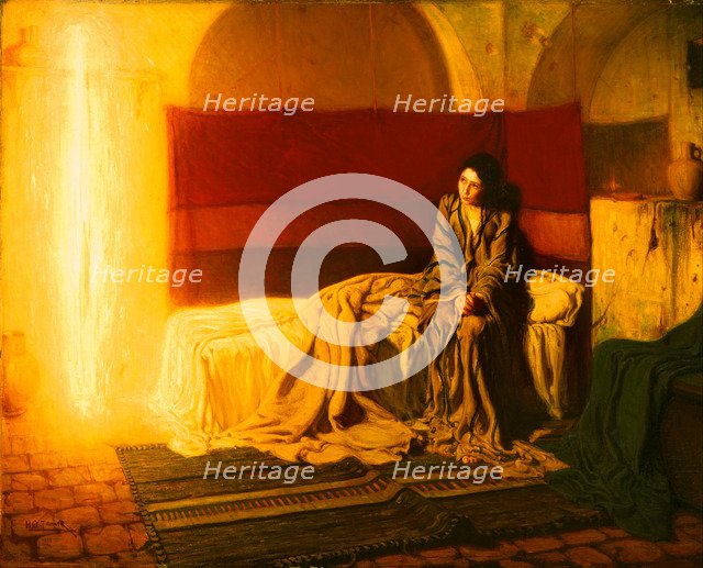 The Annunciation, 1898. Artist: Tanner, Henry Ossawa (1859-1937)