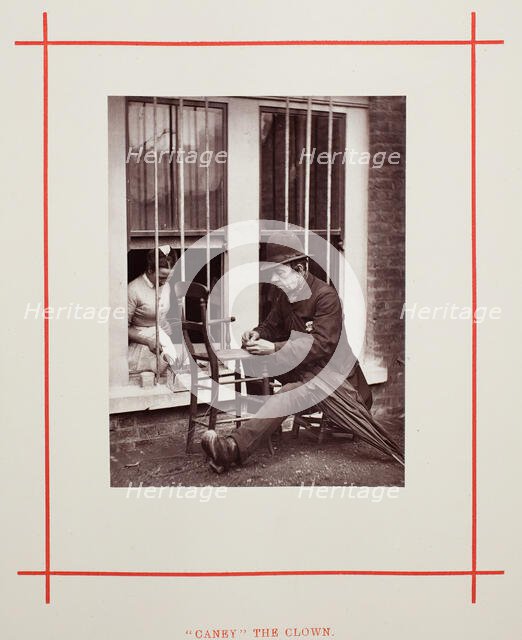 Caney the Clown, 1877. Creator: John Thomson.