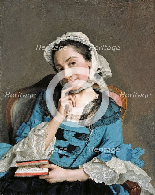 Portrait of Louise d'Épinay (1726-1783).