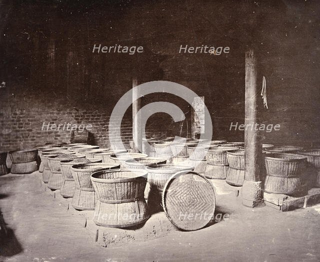 Tea drying boilers, end of 19th century. Creator: Nikolai Apollonovich Charushin.