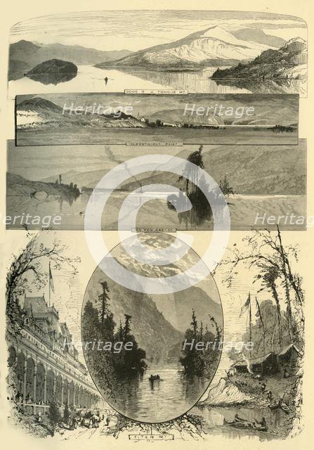 'Scenes on Lake George', 1874.  Creator: William James Palmer.