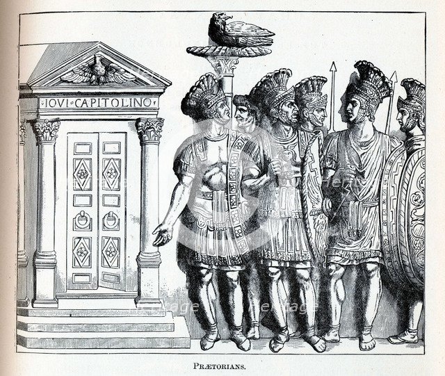 Praetorians, 1882. Artist: Anonymous  