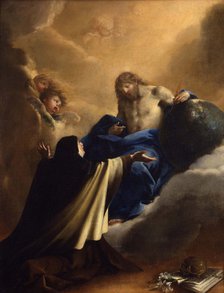  The Appearance of Christ to Saint Teresa of Ávila.