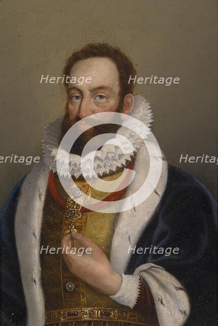 Portrait of Rudolf II of Austria (1552-1612), Holy Roman Emperor, Early 18th cen. Creator: Anonymous.