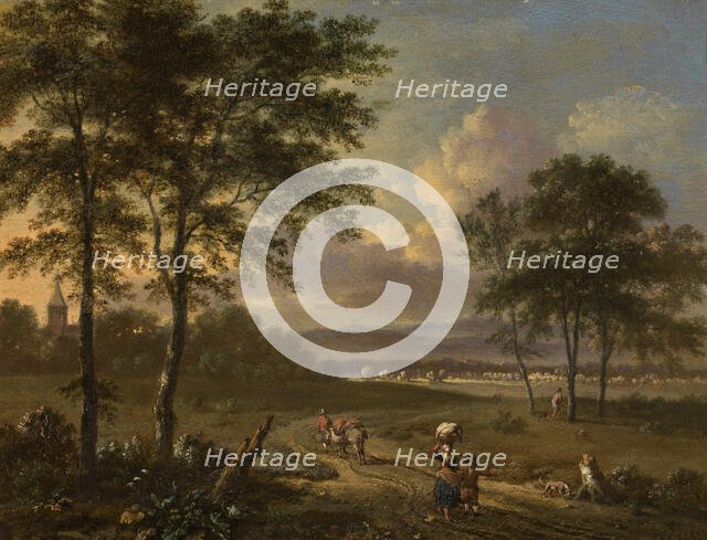 Landscape, c1650-1680. Creator: Jan Wijnants.