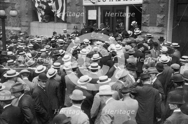 Entrance to Convention Hall, 1912. Creator: Bain News Service.