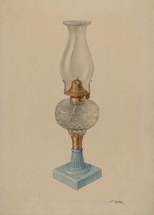 Lamp, c. 1938. Creator: Paul Ward.