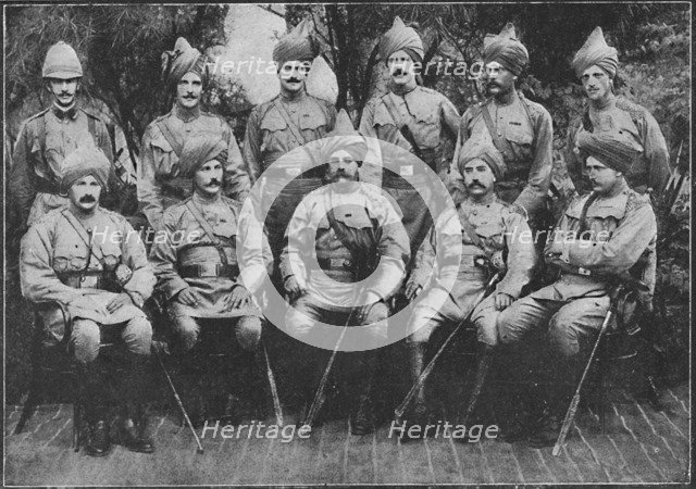 'The 16th Bengal Lancers', 1900.  Artist: Unknown.