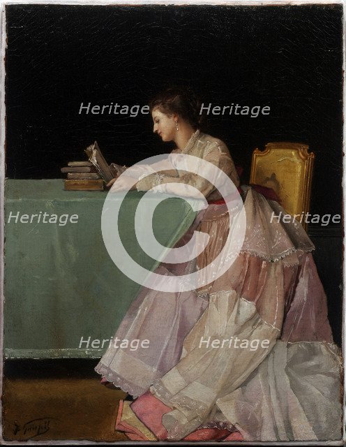 Seated Woman. Artist: Goupil, Jules Adolphe (1839-1883)