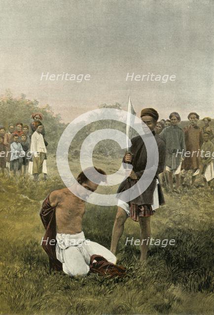 'Execution Capitale', (Capital Punishment), 1900. Creator: Unknown.