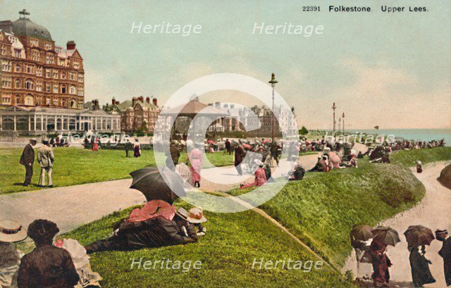 'Folkestone. Upper Lees', late 19th-early 20th century. Artist: Unknown.