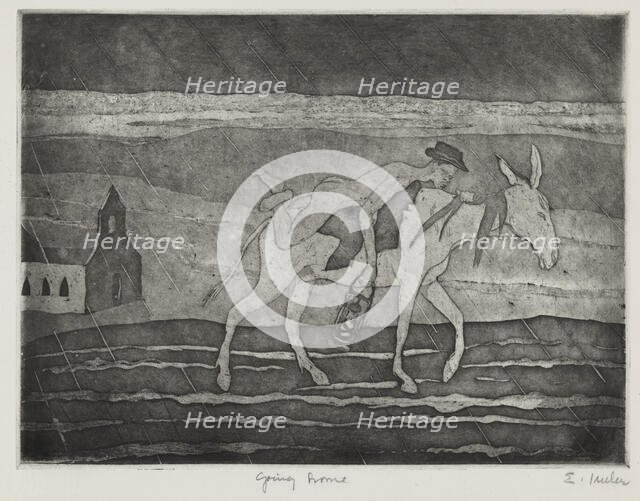 Going Home, ca.1935 - 1943. Creator: E Muler.