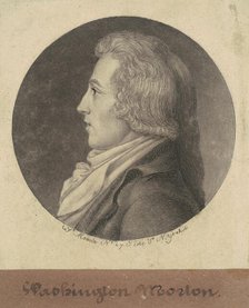 Washington Morton, 1796-1797. Creator: Charles Balthazar Julien Févret de Saint-Mémin.